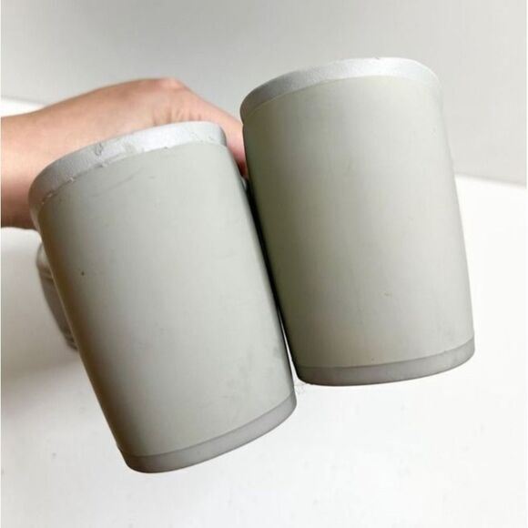 Naturalizer Sandals Size 12 Gray Genn-Rhythm Criss Cross Open Toe Block Heel - Picture 6 of 8